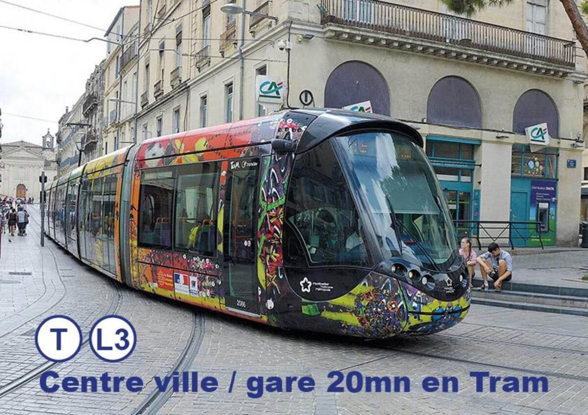 Montpellier Studio Climatise Exteriör bild